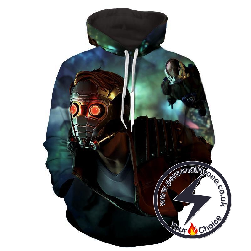 Peter Jason Quill 3D-Guardian Of Galaxy Hoodies